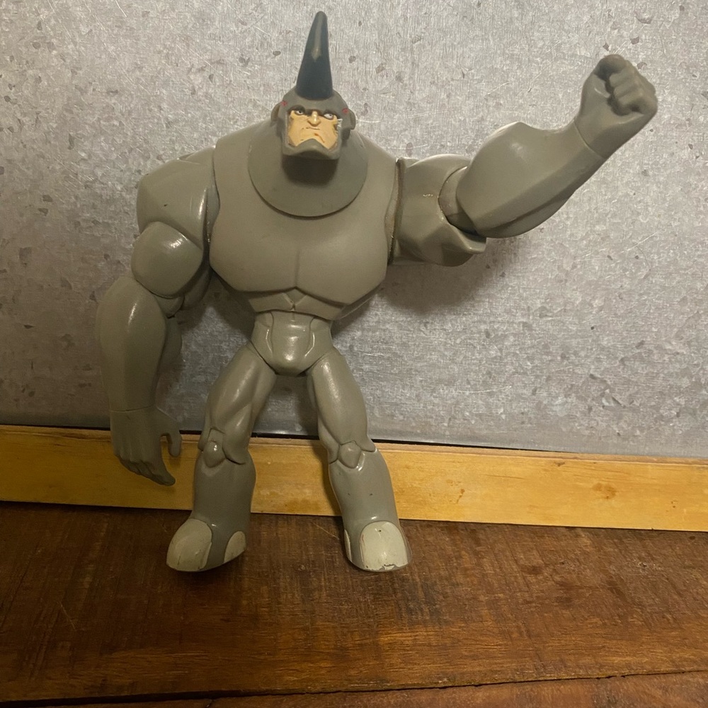 Rare 2008 Rhino Marvel Spectacular Spider-Man Animated Series Hasbro Figure - Picture 5 of 7